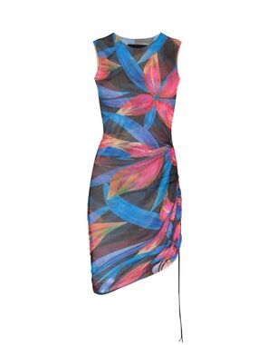 Louisa Ballou Heatwave graphic print dress size M